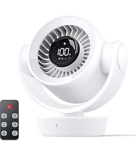 Amazon | サーキュレーター 扇風機 小型 【2025革新モデル｜3D立体